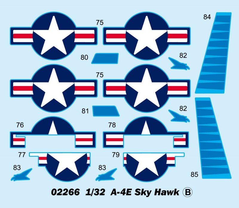 Trumpeter 02266 A-4E Sky Hawk 1/32 – immagine 15
