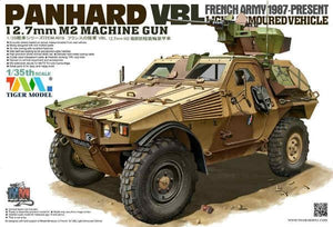 Mitrailleuse Panhard VBL 12,7 mm M2, modèle Tiger 4619, armée française, 1987 à aujourd&amp;#39;hui, échelle 1/35
