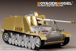 Voyager modèle PE35689 seconde guerre mondiale allemand Sd.Kfz.164 Nashorn pour DRAGON 6387/6165/6166/6314 1/35 – immagine 17