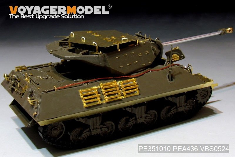Maquette Voyager PEA436 Tourelle blindée du chasseur de chars américain M10 IIC Achilles (Seconde Guerre mondiale) (Pour TAMIYA 35366/AFV AF35039) 1/35 – immagine 3
