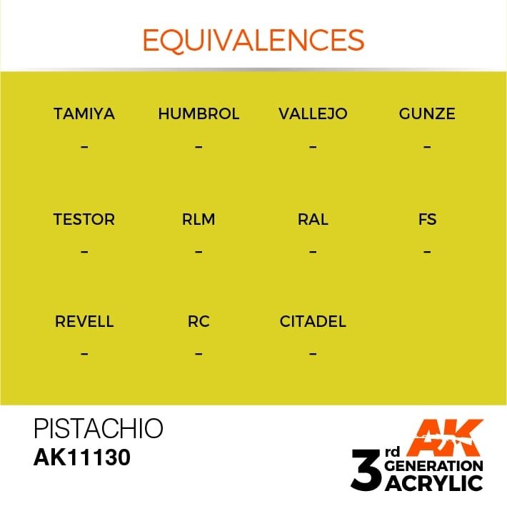 AK Interactive AK11130 PISTACHE – STANDARD 17ml – image 3