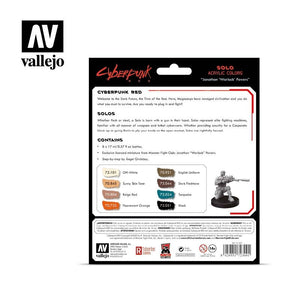 Vallejo 72309 Cyberpunk ROUGE Coffret de peinture Solo 8 x 17 ml  – Bild 2