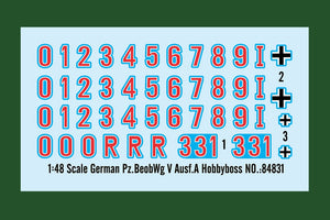 Hobby Boss 84831 Allemand PzBeobWg V Ausf.A 1/48 – image 3