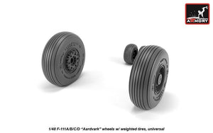 Armory Models AW48319 Roues Aardvark F-111A/B/C/D avec pneus lestés 1/48 – image 2