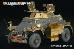Maquette Voyager PE35204 Sd.Kfz 222 4Rad de la Seconde Guerre mondiale pour TAMIYA au 1/35 – image 5