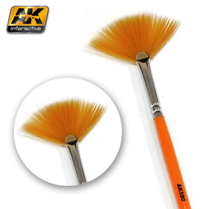 Brosse de vieillissement en forme d&amp;#39;éventail AK580 d&amp;#39;AK Interactive
