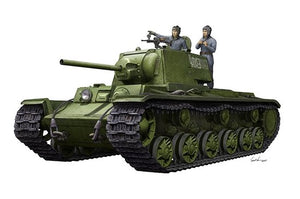 Trumpeter 09597 KV-1 1942 Char à tourelle simplifiée avec équipage, échelle 1/35 – image 2