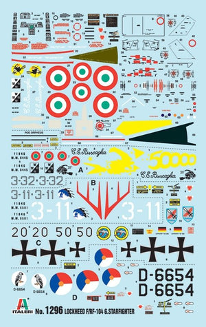 Italeri 1296 F-104 G &amp;quot;RECCE&amp;quot; 1/72 – imagen 2