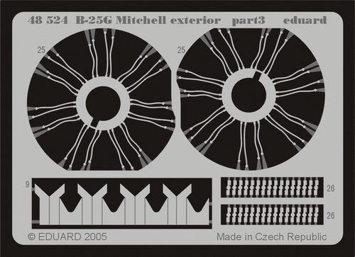 Eduard BIG4862 B-25G Miniatures précises au 1/48 – immagine 3