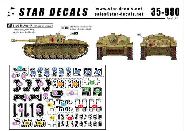Star Decals 35-980 Berlin 2. Chars et tramways dans la capitale 1/35 – immagine 2
