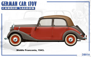 MiniArt 38016 VOITURE ALLEMANDE 170V BERLINE CABRIOLET 1/35 – Bild 9