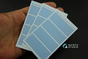 Cassettes Quinta Studio QP32002 Blue Rib Albatros DI-DV (pour tous les kits) 1/32 – Bild 2