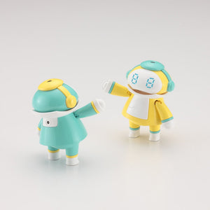 Hasegawa 64790 Creator Works Tiny MechatroMate 04 Aqua Green &amp;amp; Lemon – image 3