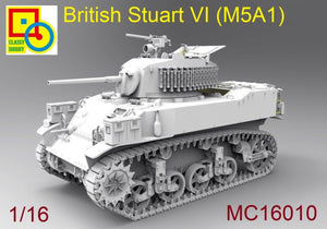 Classy Hobby MC16010 Maquette britannique Stuart VI M5A1 au 1/16 – image 3