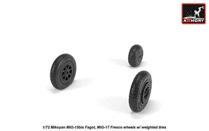 Armory Models AW72054 Mikoyan MiG-15bis Fagot (tardif) / MiG-17 Fresco roues avec pneus lestés 1/72 – Bild 4