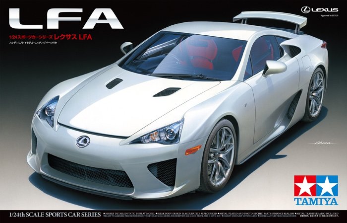 Tamiya 24319 Lexus LFA (1/24) 