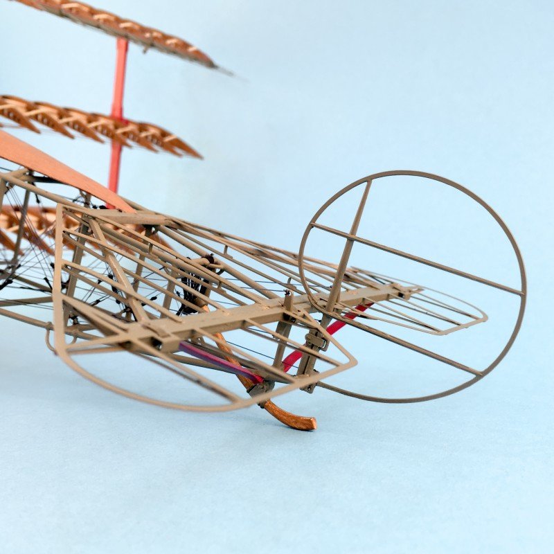 Artesania Latina 20350 Fokker Dr.I Red Baron&amp;#39;s Airplane 1/16 – zdjęcie 11