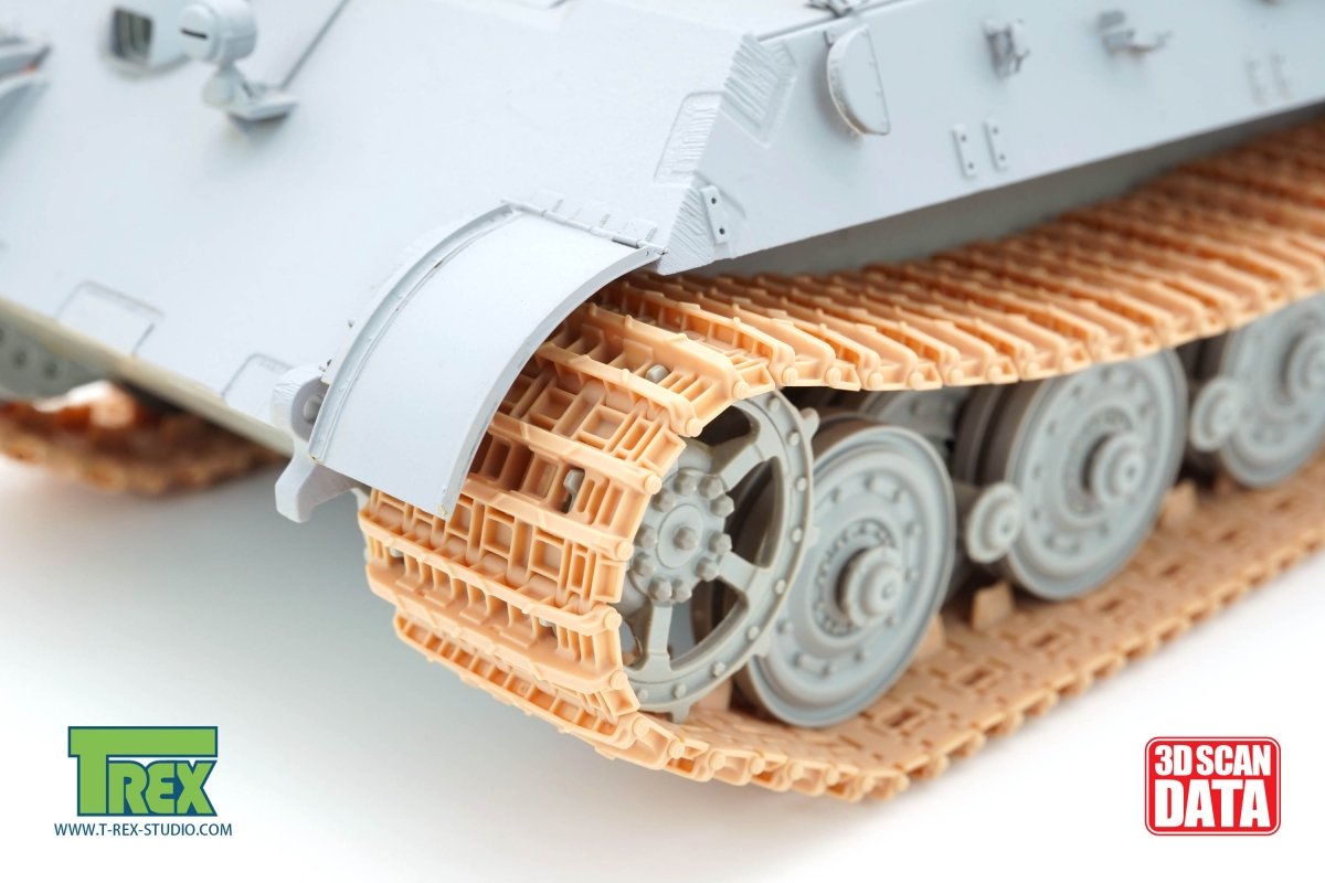 T-Rex Studio TR85049 Chenilles King Tiger Type Commun 1/35 – Bild 2
