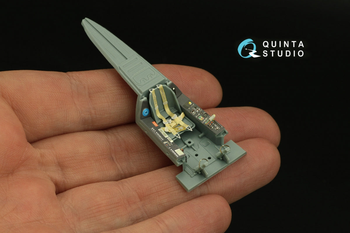 Intérieur imprimé en 3D et coloré sur papier décalcomanie Quinta Studio QD48315 Fw 190A-5/6 (Eduard) 1/48 – imagen 7