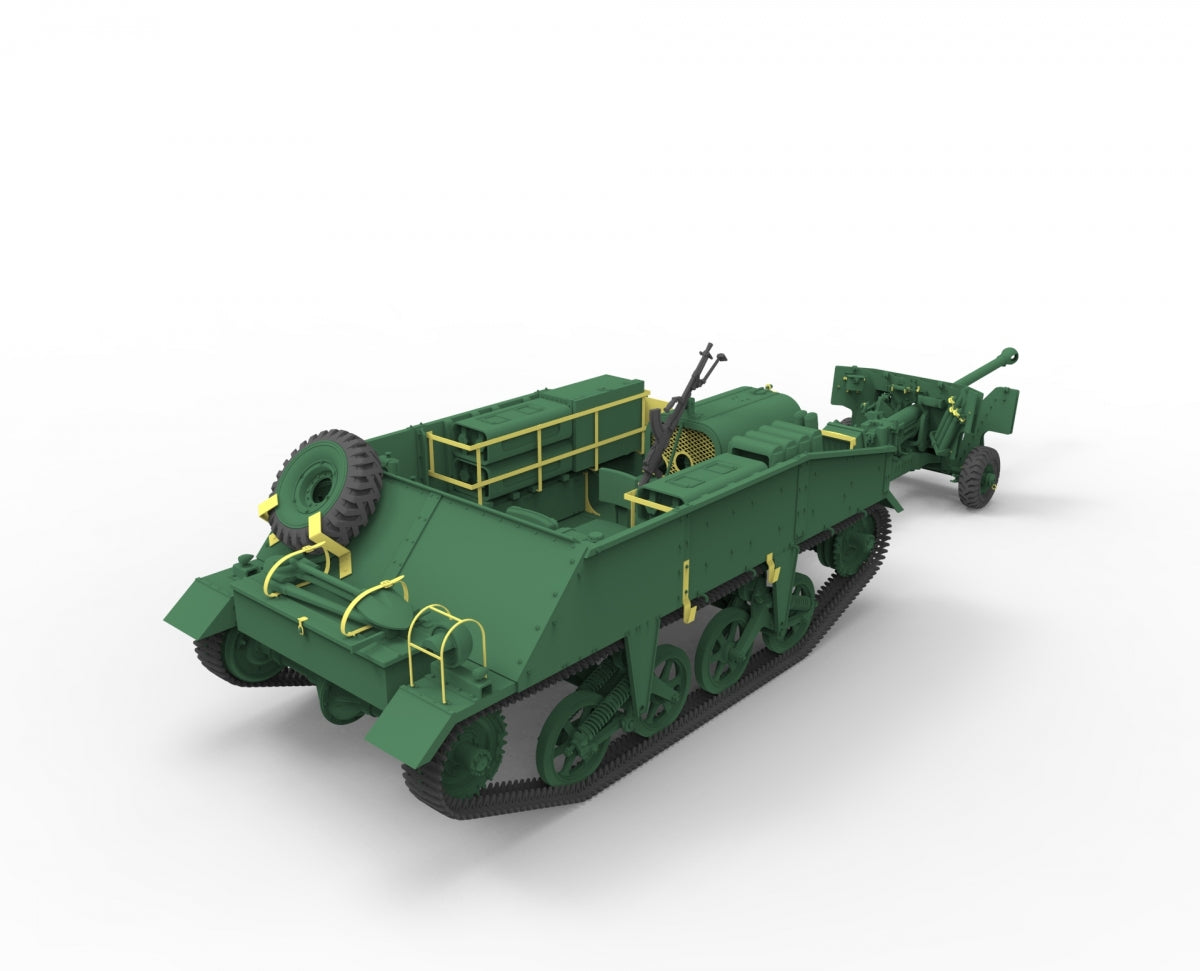 Bronco CB35189 Transporteur britannique Loyd avec canon antichar de 6 livres (1/35) – Bild 3