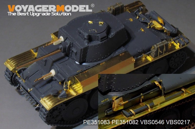 Voyager modèle PE351083 WWII allemand Pz.Kpfw.38(t) Ausf.E/F Tamiya 1/35 – image 10