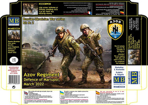 Master Box 35224 Régiment Azov, Défense de Marioupol, mars 2022 1/35 – image 2