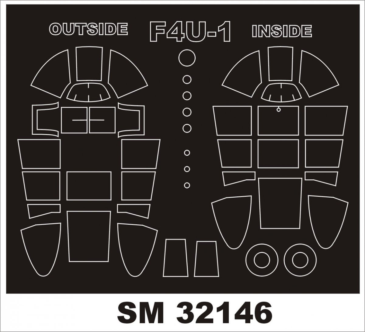 Montex SM32146 F4U-1 CORSAIR TAMIYA