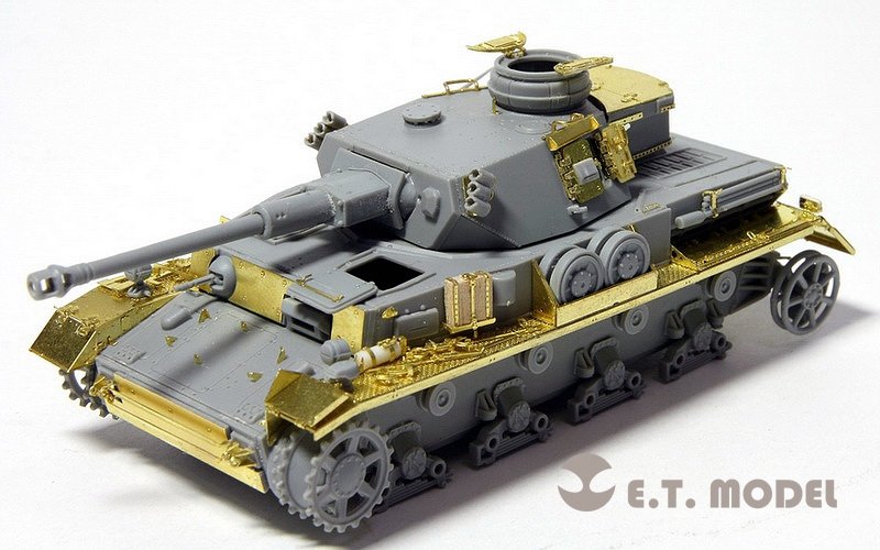ET modèle E72-014 seconde guerre mondiale allemand Pz.Kpfw.IV Ausf.G pour DRAGON 7278 1/72 – image 5