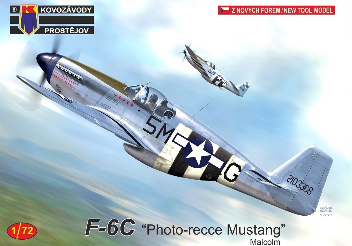 Kovozavody Prostejov KPM0248 F-6C „Photo-recce Mustang“ Malcolm 1/72