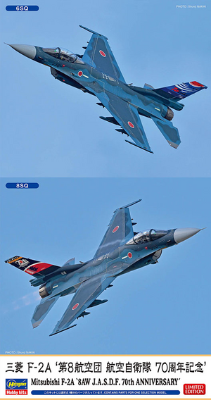 Hasegawa 07548 Mitsubishi F-2A « 8AW JASDF 70e anniversaire » 1/48