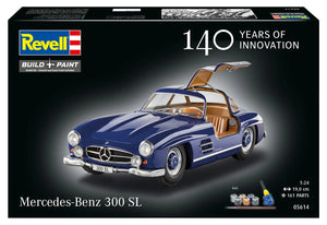 Revell 05614 Gift Set Mercedes-Benz 300 SL 100Y 1/24