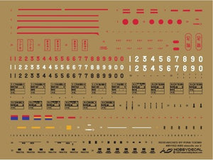 HobbyDecal ST48011V2 Pochoirs A6M Zero ver 2 1/48
