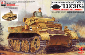 Asuka 35-006 Allemand Pz.Kpfw.II Ausf.L LUCHS 4.PzDiv. 1/35
