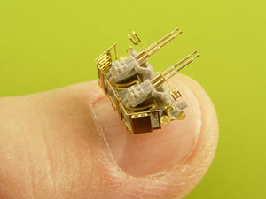 Master SM-350-094 USN 40 mm/56 Bofors quadruple affût ver.2 / avec directeur de tir Mk-51 - (résine, pièces photo-découpées et tournées) - (6 pièces) 1/350  – image 2
