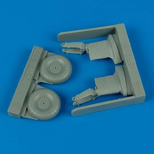 Quickboost QB48260 Junkers Ju 87 Stuka roues découvertes II Hasegawa 1/48