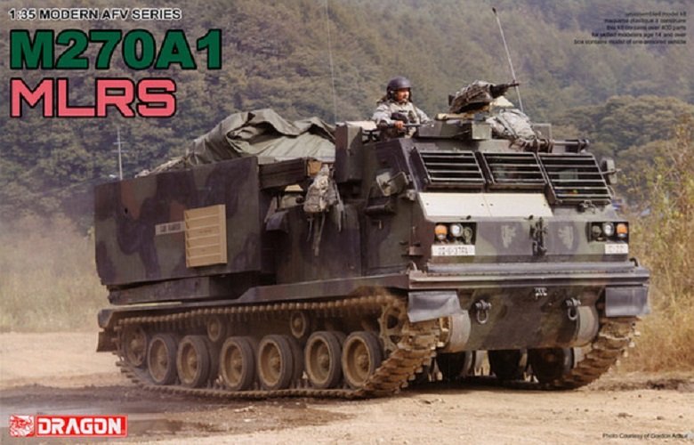 Dragon 3557 M270A1 Système de lance-roquettes multiples (MLRS) (1/35)