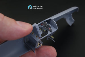 Intérieur imprimé en 3D et coloré sur papier décalcomanie Quinta Studio QD32056 IAR - 81C (pour kit Special Hobby) 1/32 – immagine 5