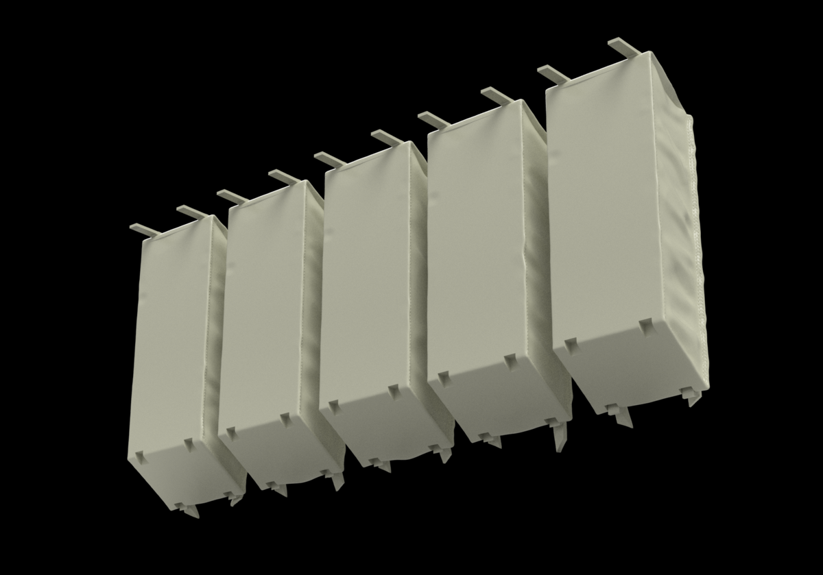 Panzer Art RE35-850 Étui souple russe 2S24 ERA (32 pièces) 1/35