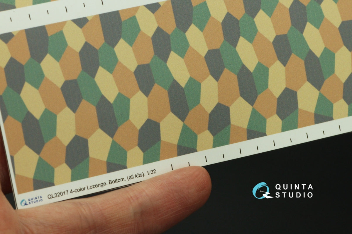 Quinta Studio QL32017 Losange allemand 4 couleurs de la Première Guerre mondiale (surface inférieure) 1/32  – image 3