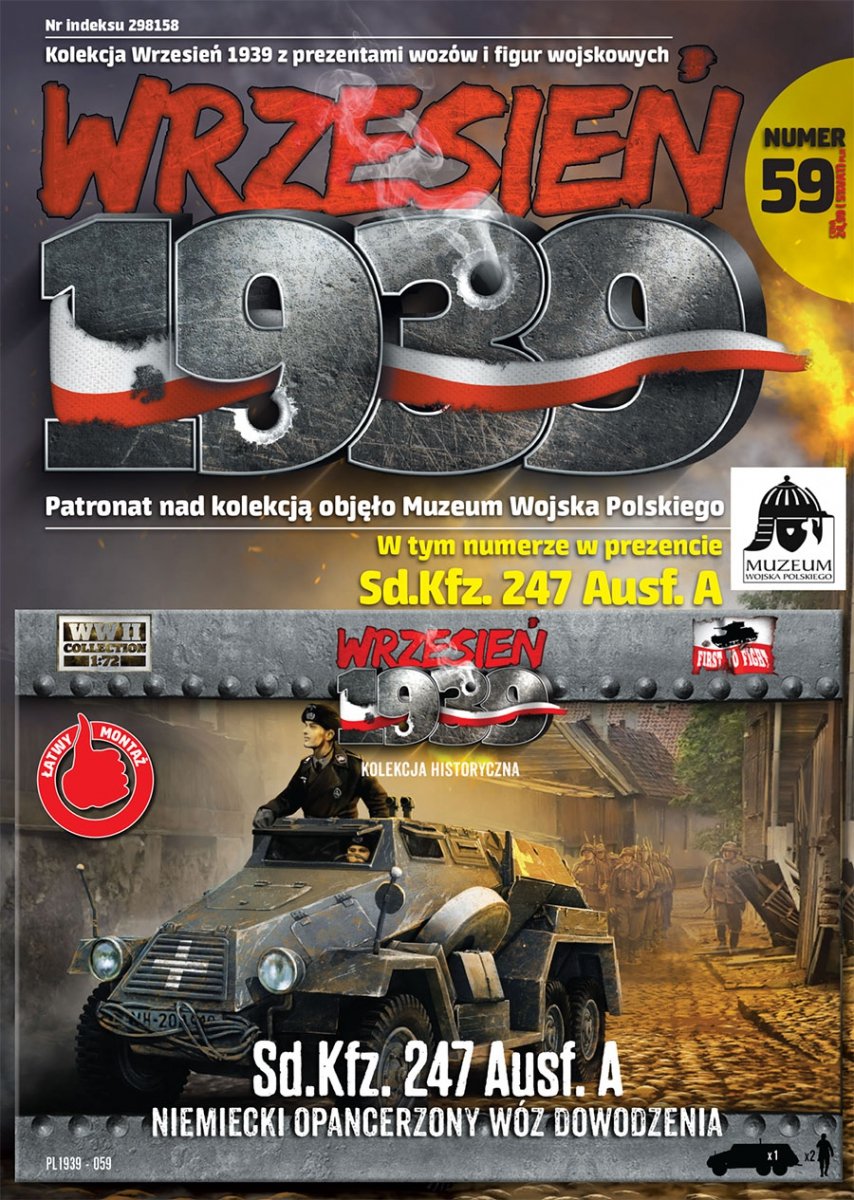 Premier à combattre le PL059 Sd.Kfz. 247 Ausf. Un (1/72)