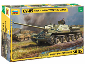Zvezda 3690 chasseur de chars soviétique SU-85 1/35
