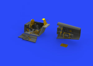 Eduard 648472 Bf 109E cockpit et compartiment radio 1/48 EDUARD