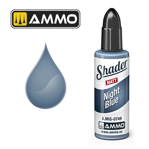 AMMO de Mig Jimenez A.MIG 0749 Night Blue Shader Matt