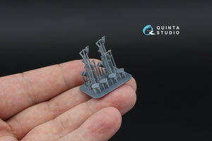 Quinta Studio QT48133 DA Machine Gun (Soviet, WWII), 2 pcs (for all kits) 1/48