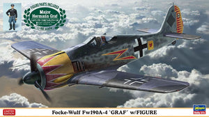 Hasegawa 07492 Focke-Wulf Fw190A-4 « GRAF » avec FIGURE 1/48