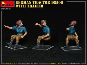 MiniArt 38038 Tracteur allemand D8506 avec remorque 1/35 – image 13