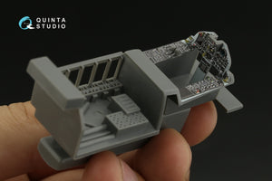 Intérieur coloré imprimé en 3D pour F-15C de Quinta Studio QDS-48416 sur papier décalcomanie (Academy) (Petite version) 1/48 – immagine 9