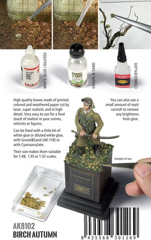 AK Interactive AK8102 BIRCH AUTUMN (HAUTE QUALITÉ) 1/35 – Bild 3