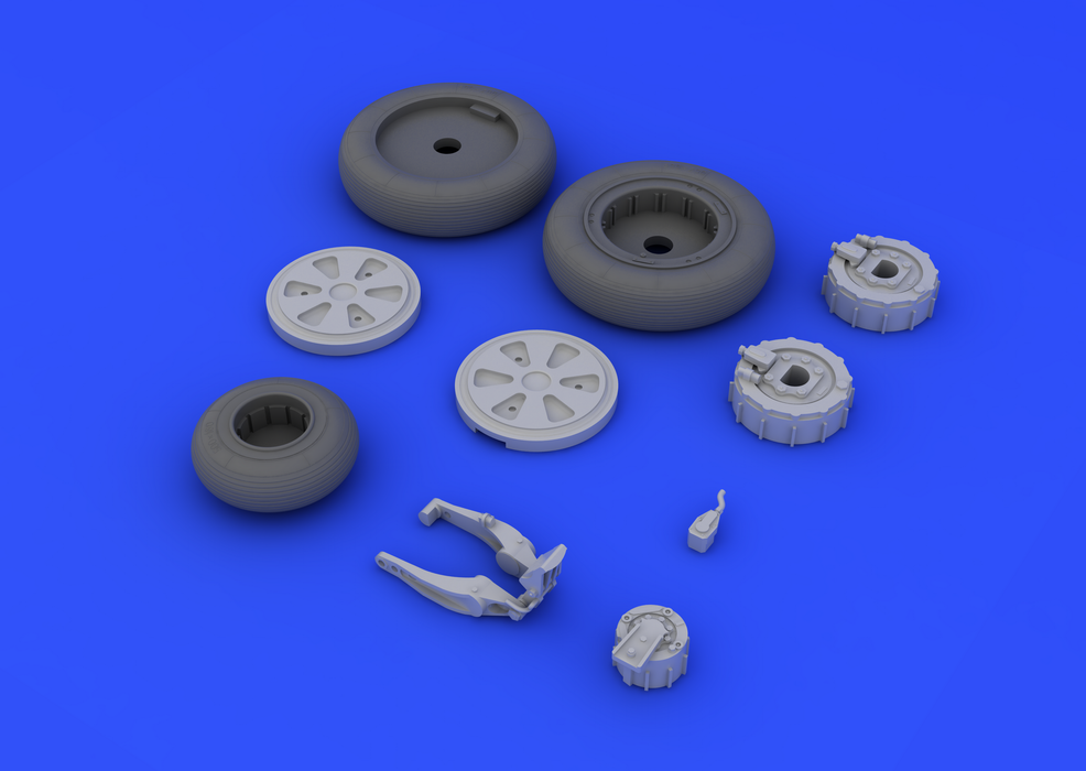 Roues Eduard 648110 MiG-21PFM 1/48 (EDUARD) – immagine 6
