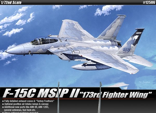 Academy 12506 F-15C MSIP II (173e escadre de chasse) (1/72)